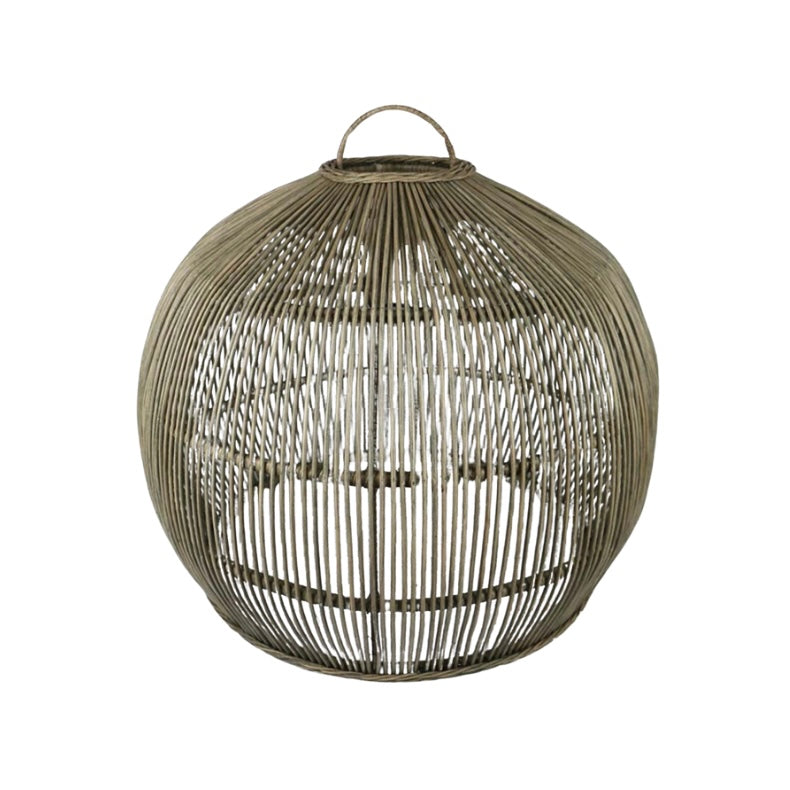 RATTAN BALL LAMPSHADE
